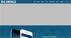 Desktop Screenshot of bigswings.com